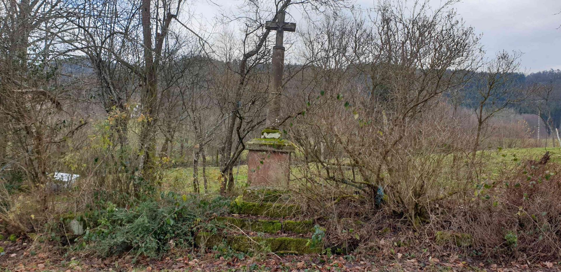 Croix le haut de la pile